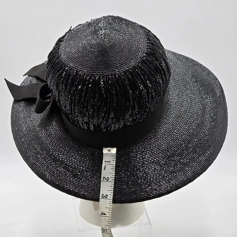 Chesterfield Original Black Lustra Wide Brim Hat